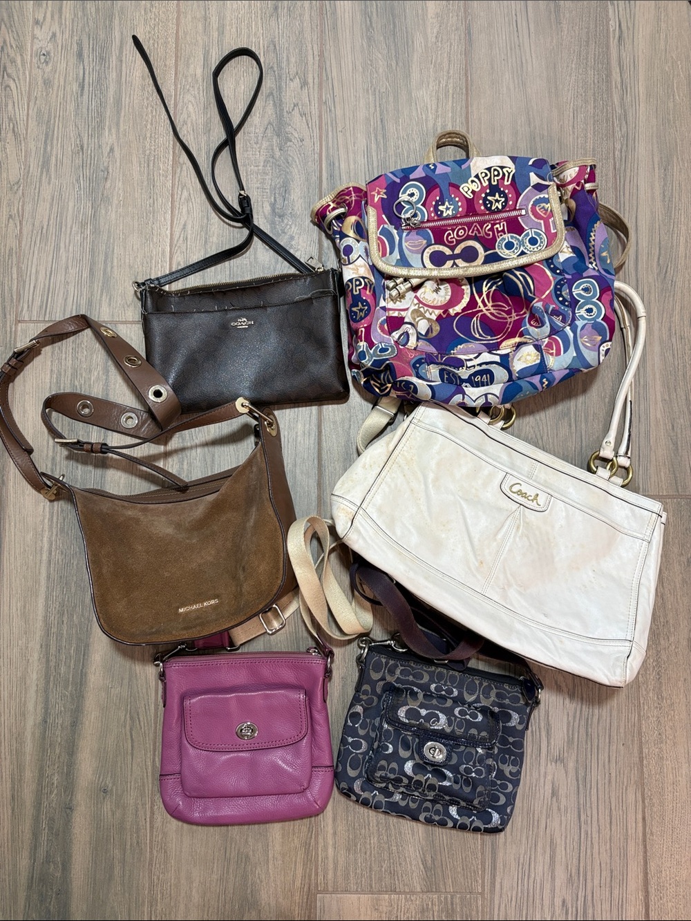 PROJECT BUNDLE! Coach (5) & Michael Kors (1) ALL PROJECT BAGS!